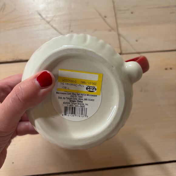 Wondershop NWT 17oz Christmas Stoneware Figural Santa Face Mug - Picture 2 of 5